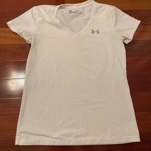 white under armor shirt